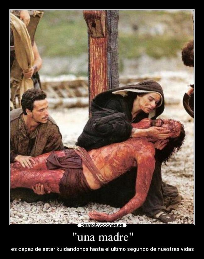 una madre -