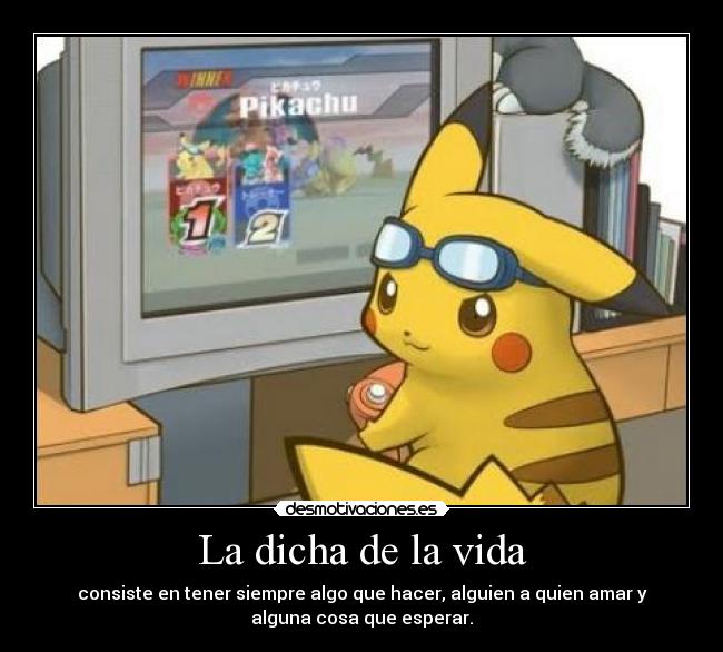 La dicha de la vida -