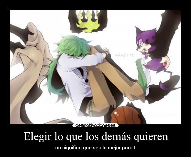 Elegir lo que los demás quieren - no significa que sea lo mejor para ti