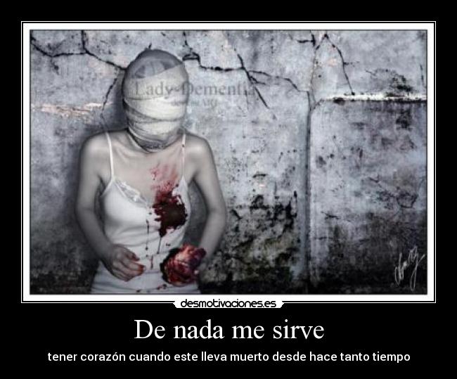 De nada me sirve - 