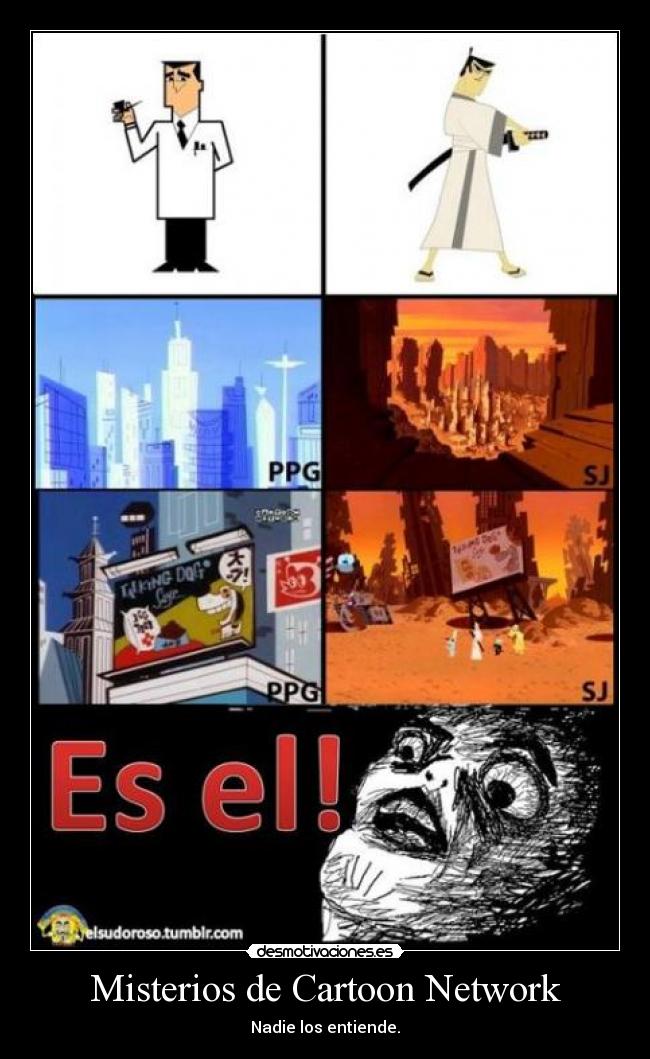 Misterios de Cartoon Network - Nadie los entiende.