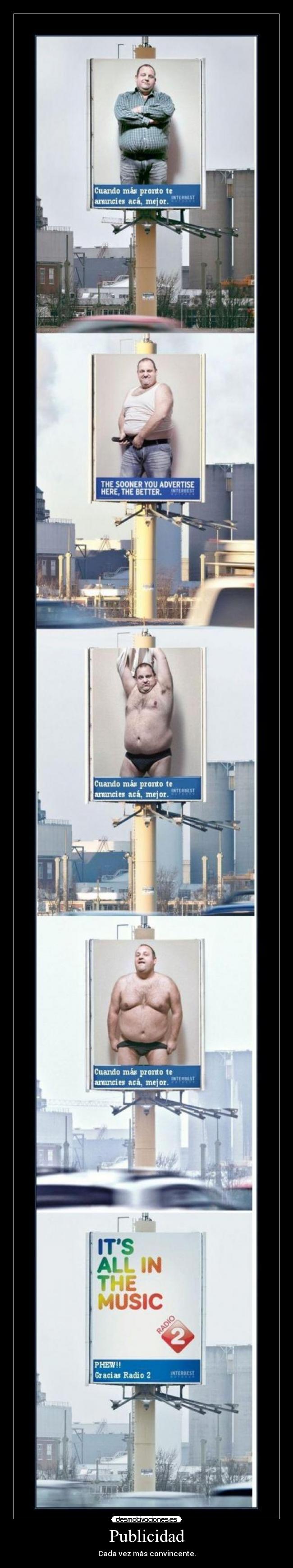 Publicidad - Cada vez más convincente.