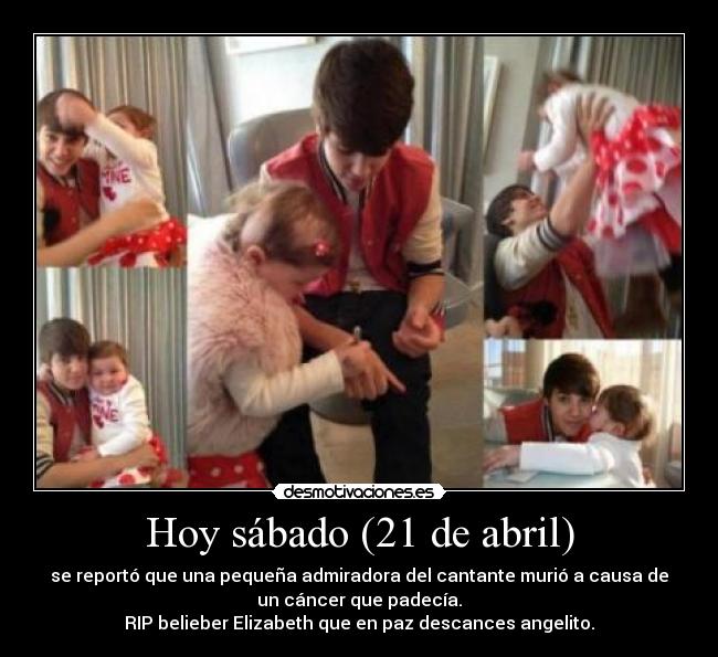 Hoy sábado (21 de abril) - 