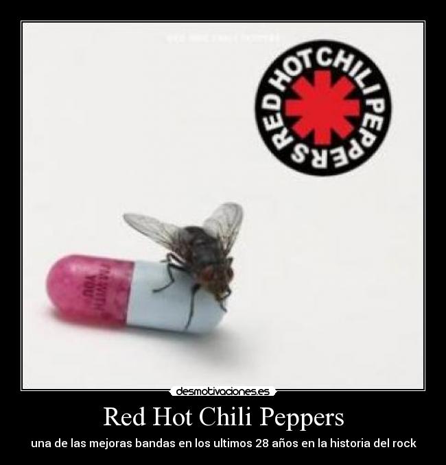 Red Hot Chili Peppers - una de las mejoras bandas en los ultimos 28 años en la historia del rock