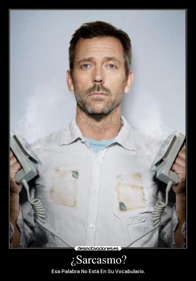 ¿Sarcasmo? - 
