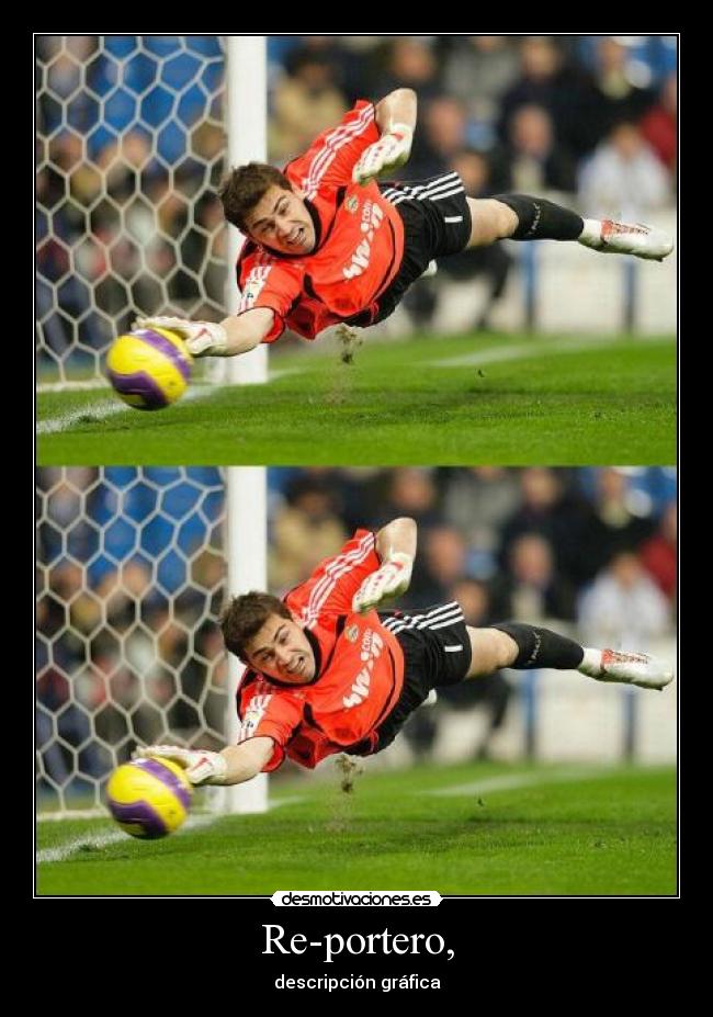 Re-portero, -