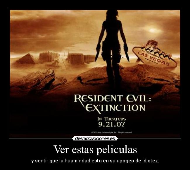 Ver estas peliculas -