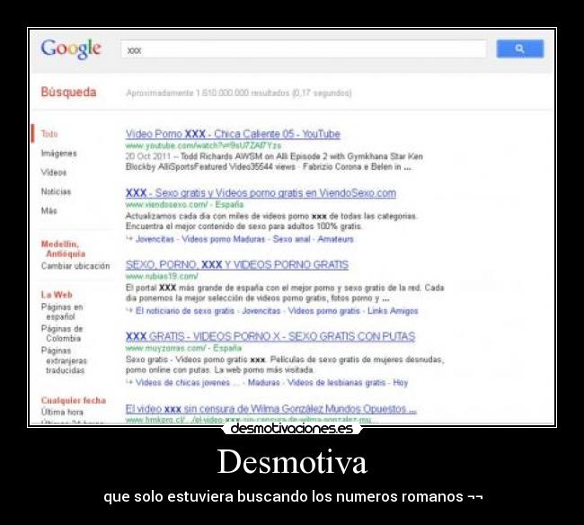 Desmotiva - que solo estuviera buscando los numeros romanos ¬¬