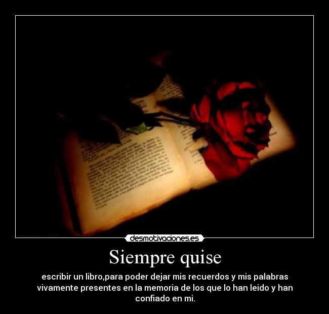 Siempre quise - 