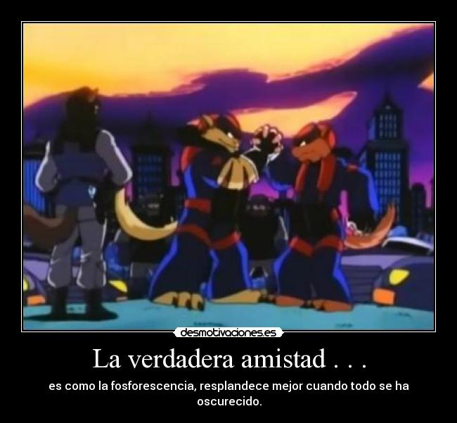carteles amistad swat kats desmotivaciones