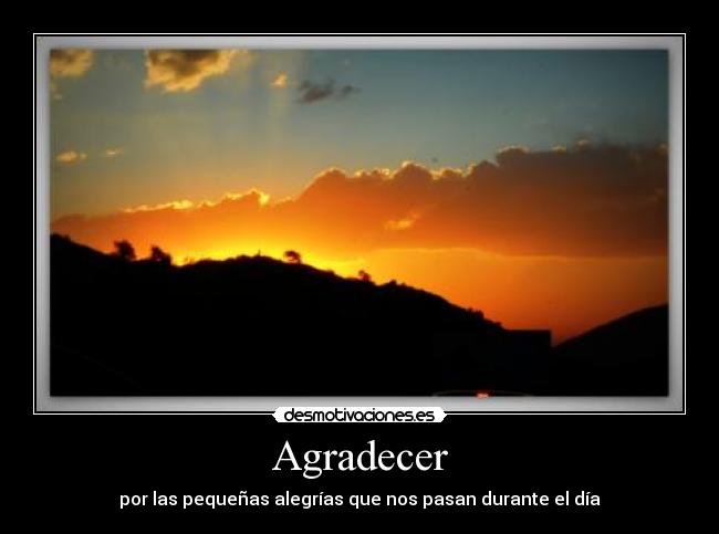 Agradecer - 