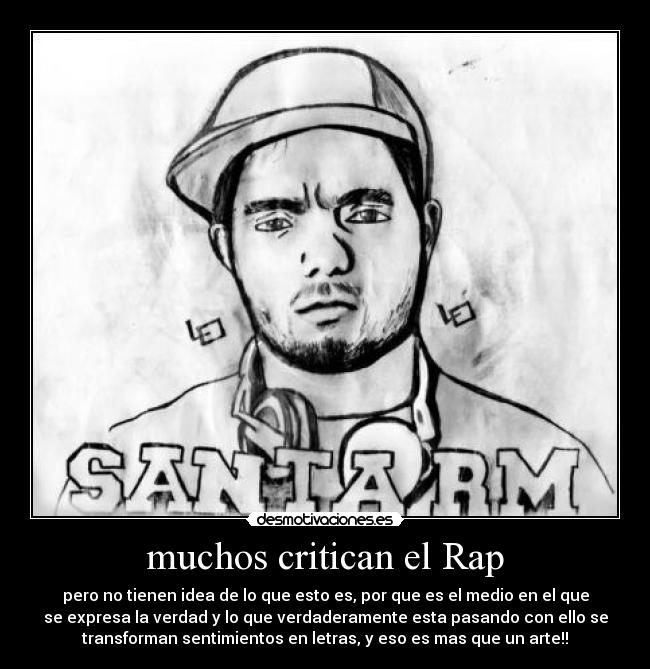muchos critican el Rap -