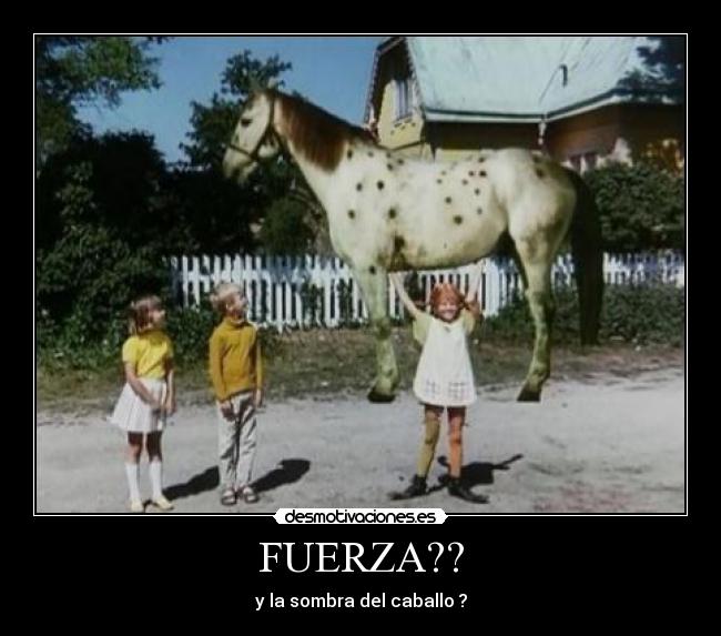 FUERZA?? - 