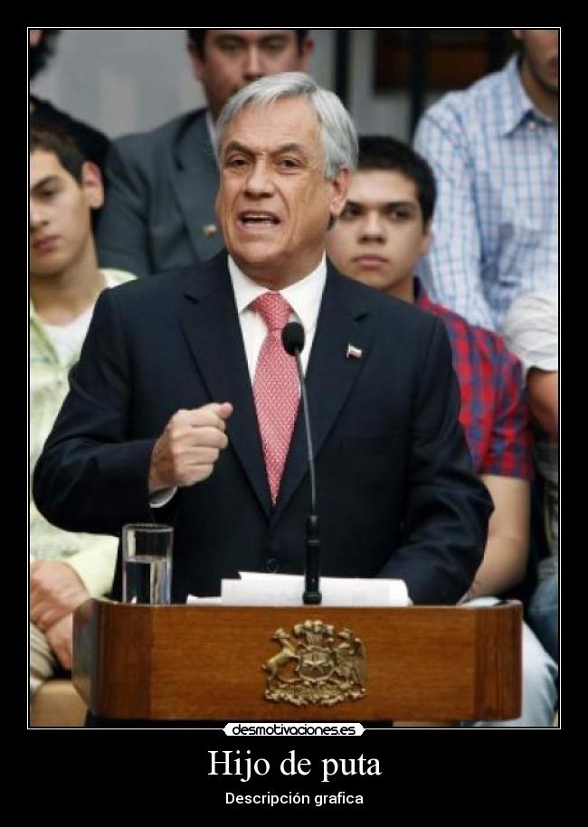 Hijo de puta - Descripción grafica