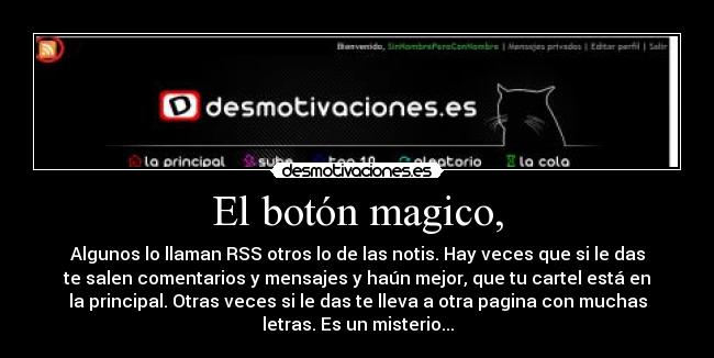 El botón magico, - 