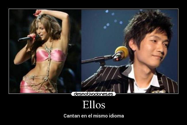 Ellos - Cantan en el mismo idioma