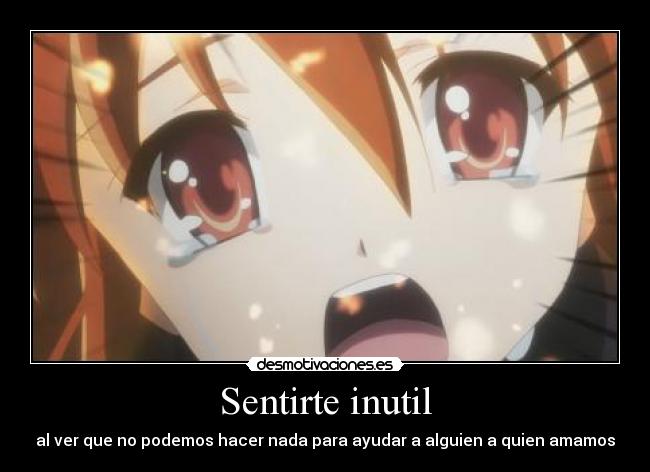 carteles shakugan shana anime harukaze shana lloran uwu desmotivaciones