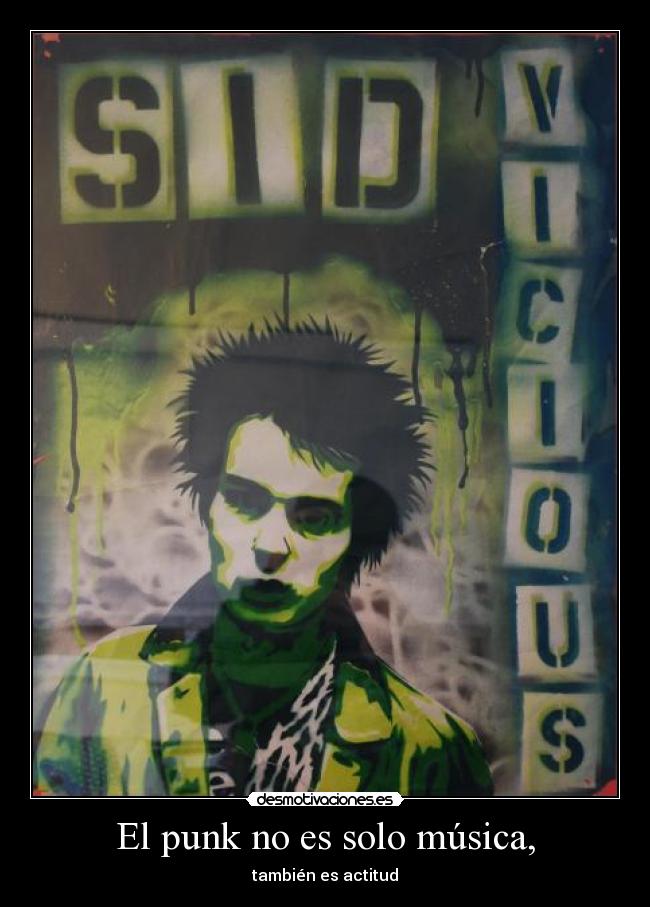 El punk no es solo música, -