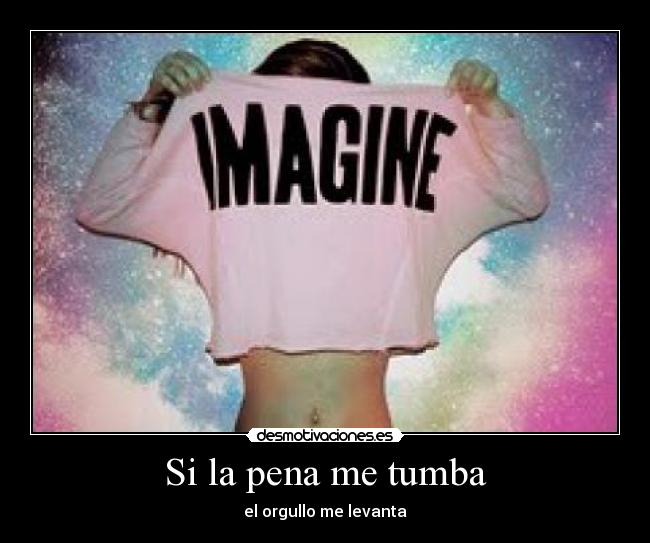 Si la pena me tumba -