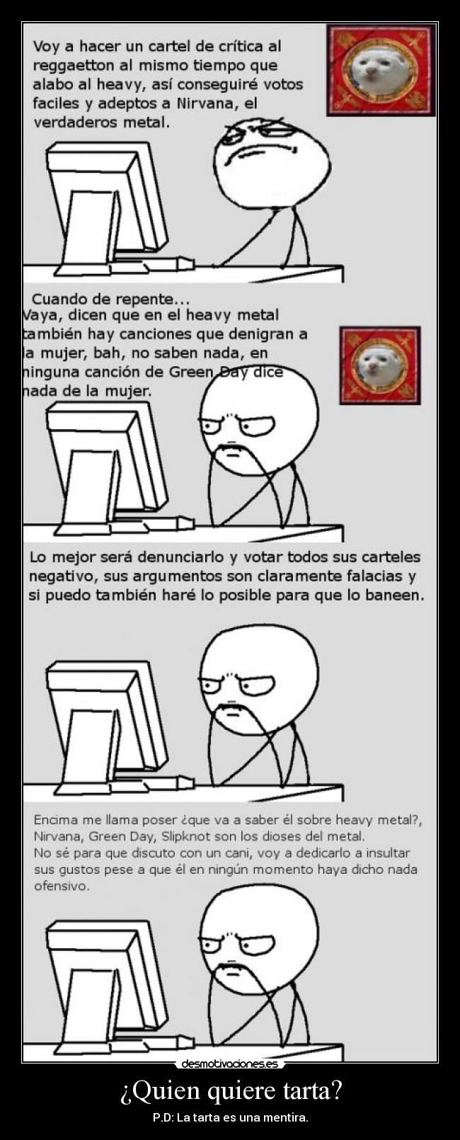 ¿Quien quiere tarta? -