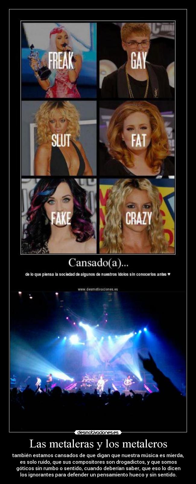 Las metaleras y los metaleros - 