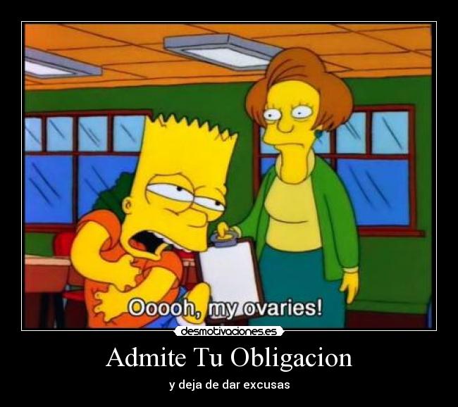 Admite Tu Obligacion -