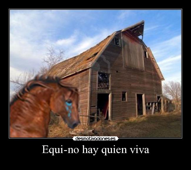 Equi-no hay quien viva - 