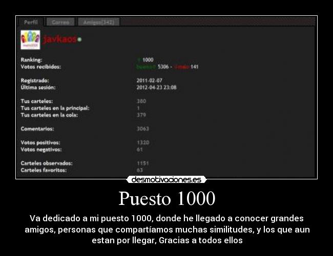 Puesto 1000 -