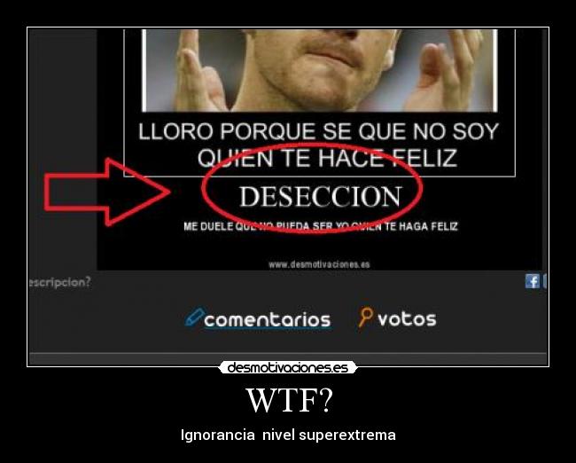 WTF? - Ignorancia nivel superextrema