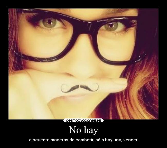 No hay -