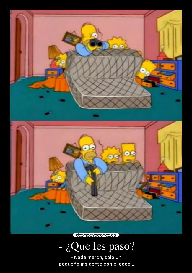 carteles los simpsons coco esta casa ely bauer desmotivaciones