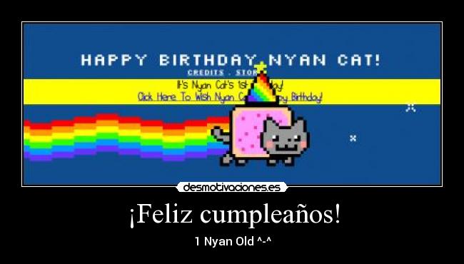 ¡Feliz cumpleaños! -