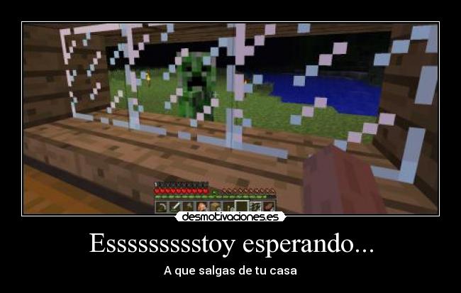 carteles creeper desmotivaciones