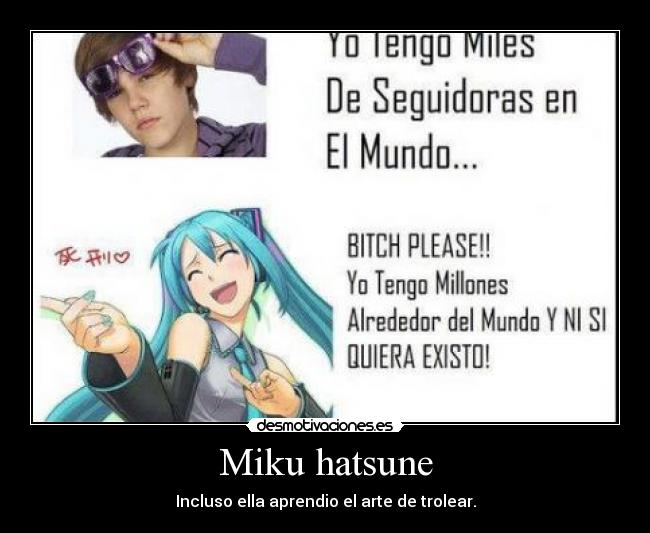 Miku hatsune -