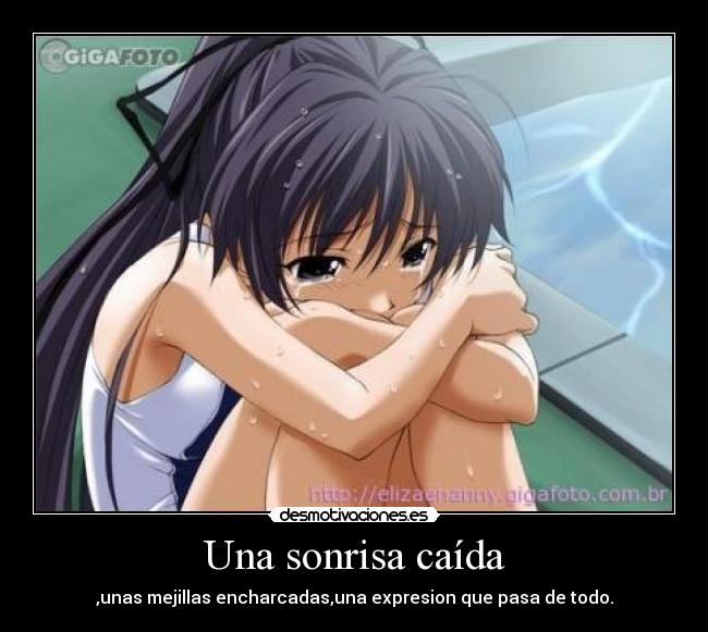 Una sonrisa caída - 