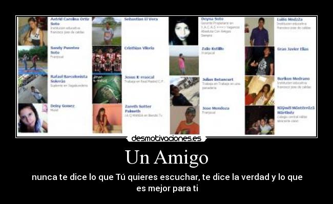 carteles amigos desmotivaciones