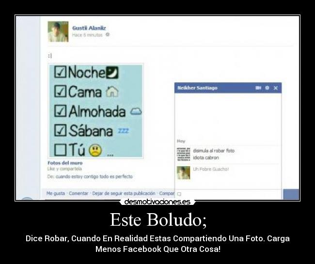 Este Boludo; - 