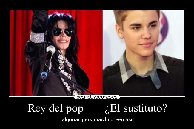 Rey del pop ¿El sustituto? - algunas personas lo creen así