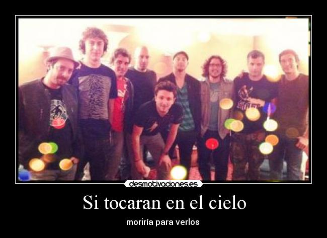 Si tocaran en el cielo -