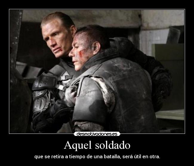 Aquel soldado -