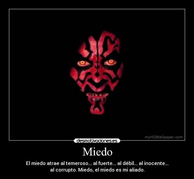Miedo -