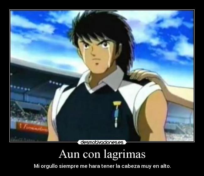 Aun con lagrimas -