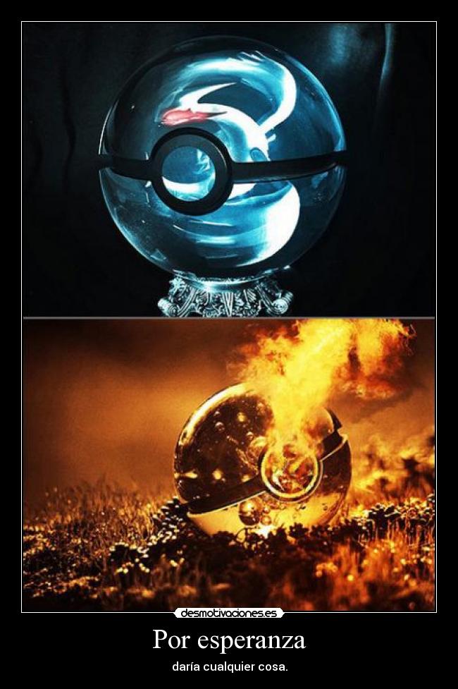 Por esperanza -