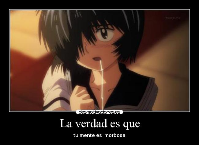 carteles nazo kanojo anime otaku verdad desmotivacion morbosa desmotivaciones