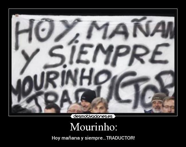Mourinho: - 