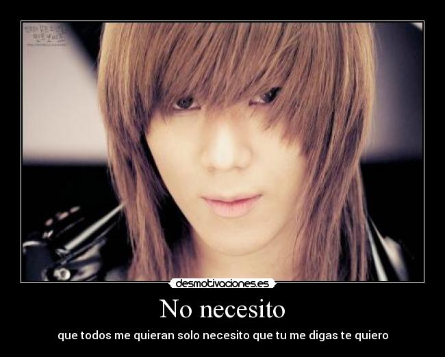 No necesito -