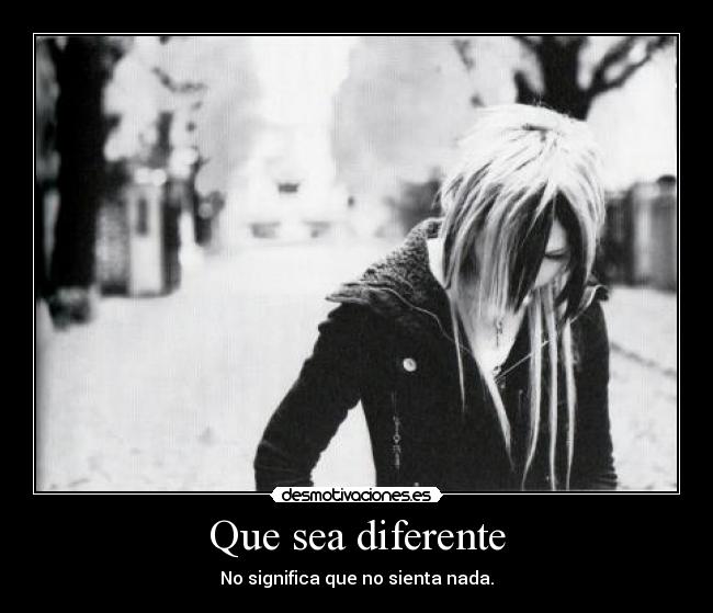 Que sea diferente -