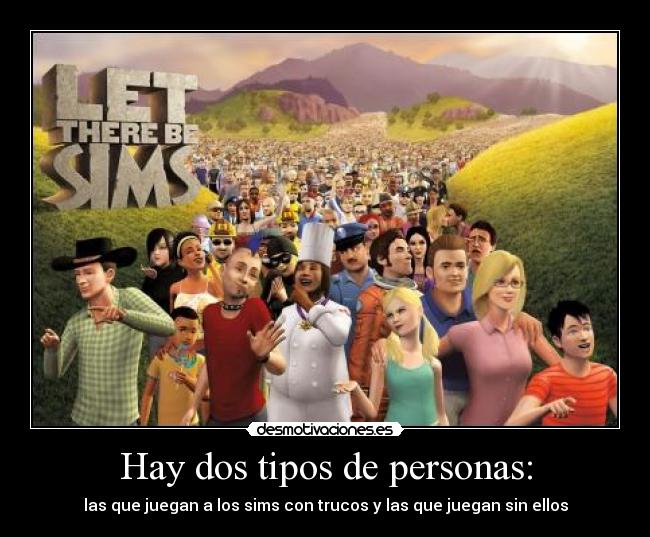 Hay dos tipos de personas: -