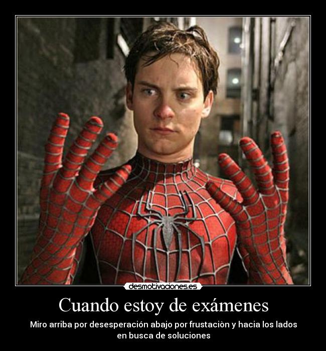 carteles examenes examen frustaciones suspensos desmotivaciones
