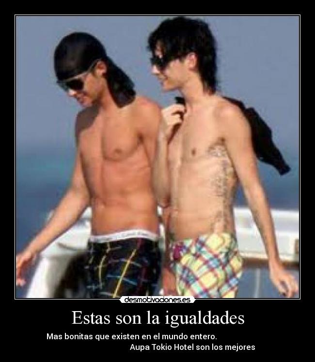 Estas son la igualdades - 